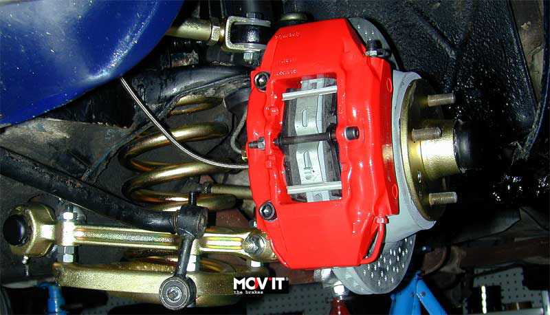 Move-it brakes for the Giulia 105..