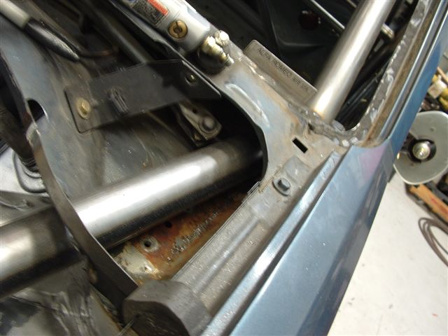 Through the firewall to the front