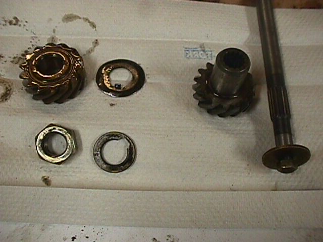 The gears involved
