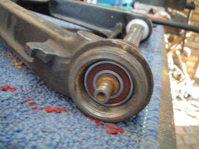 Bearings within the housing and sleeve..