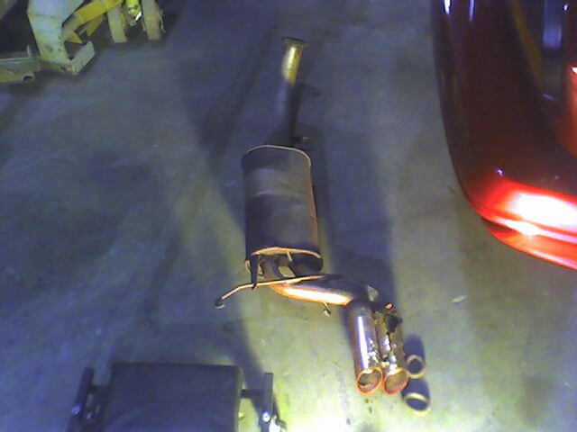 Old Ansa Exhaust Removed.JPG