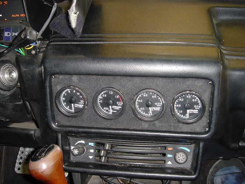 &quot;Hey' officer , these are the stock gauges,can't you see it's a Japanese car???&quot; :)