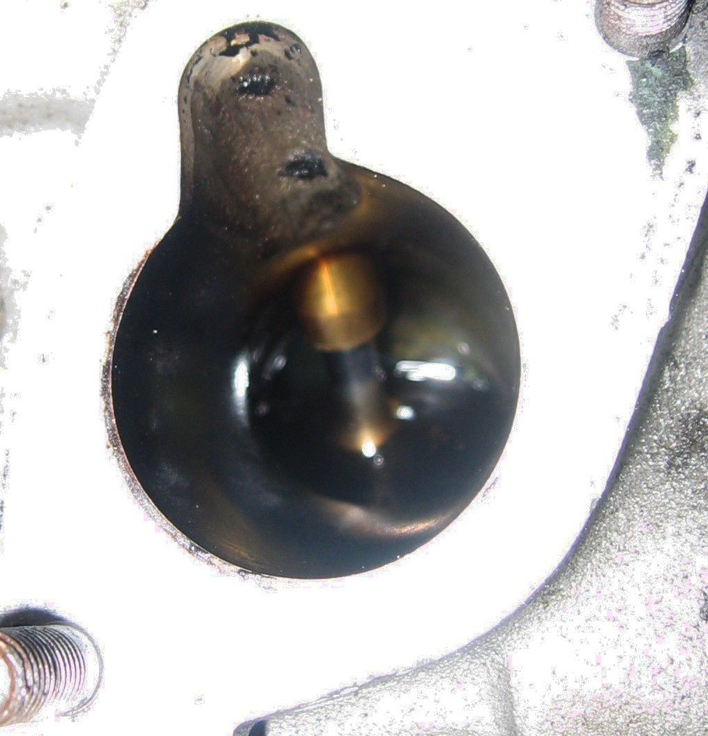 smooth as glass (w/some dust on it)