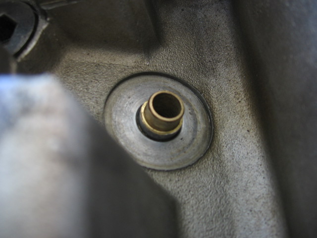 exhaust guide lowered about 1.5mm