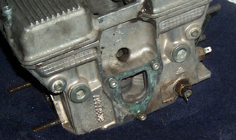 rear of 155TS head