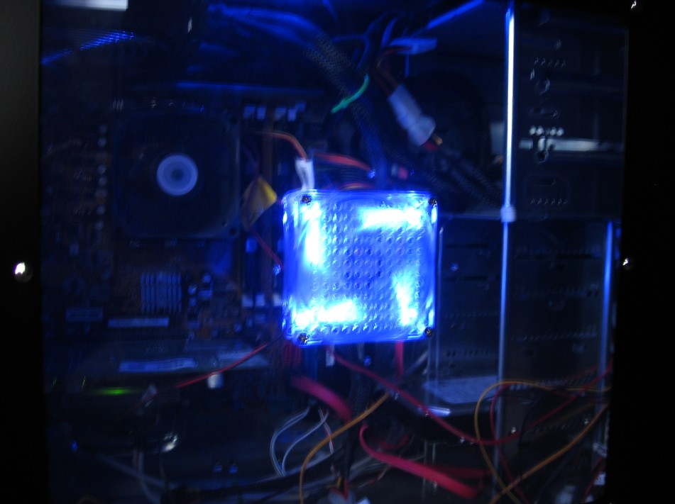 2.81GHz AMD dual, Nvidia SLI, 320G drive, balanced power ...only four fans though.....CPU temp never over 39C.  Cost 700$ w/windows XP (my choice)...some assembly required (which is why it looks like my engine bay!!)