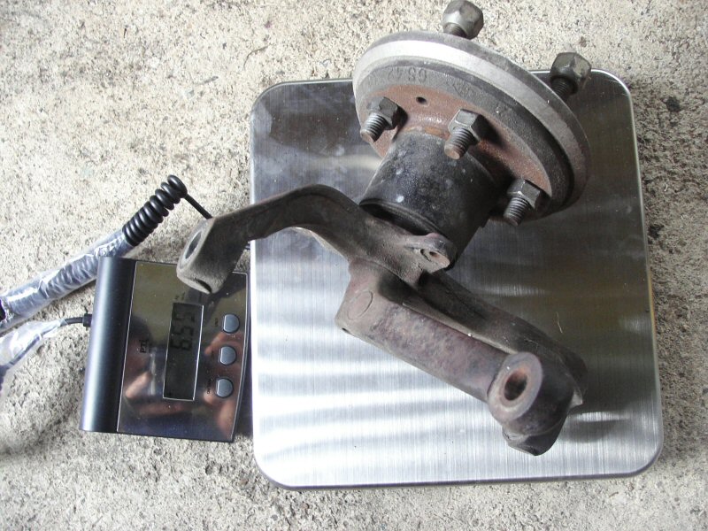 Fronts, obviously without the brake rotor