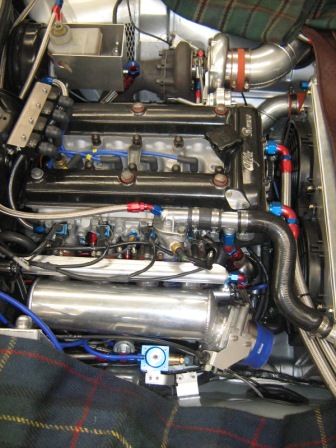 back together with Beninca monoblock and carillos for big boost and big rpm