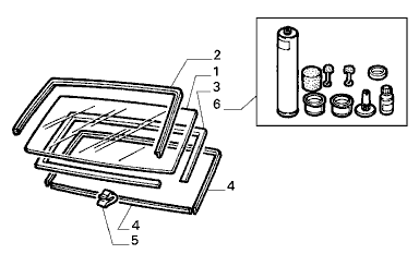 Windshield gaskets and trim