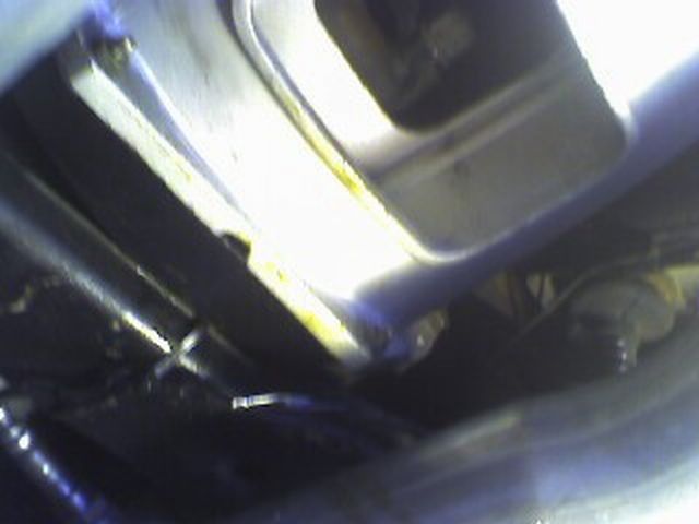 Unknown Oil Leak rear Pan..JPG