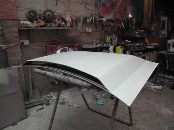 The Mk 1 custom bonnet - made in fibreglass &amp; unused