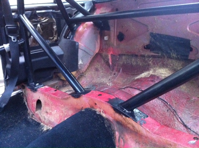 roll cage welded in