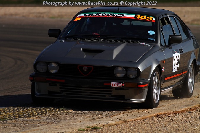 Mmmmm ... using a little more than the track!!!