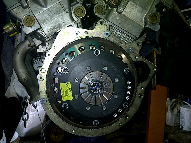Clutch Fitted to Motor